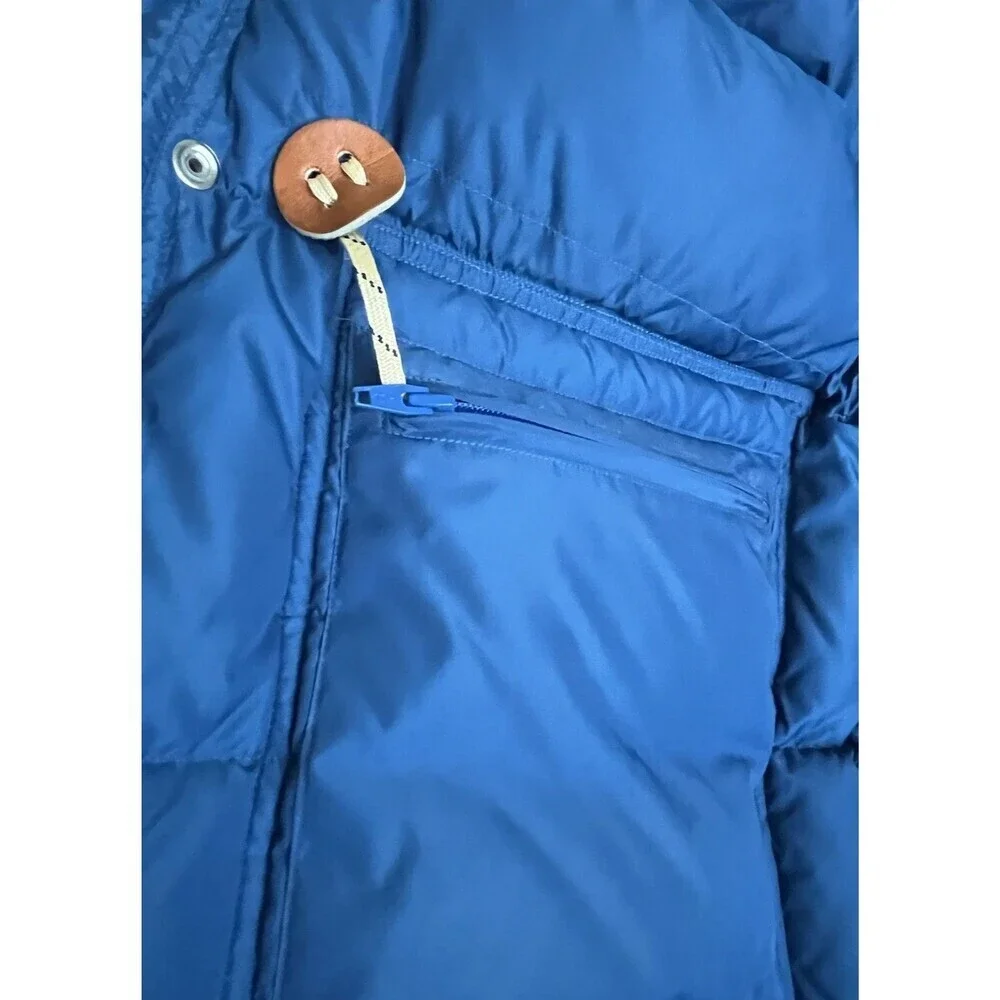 Vintage EMS Eastern Mountain Sports Men's L Goose Down Puffer Jacket -NO Hood